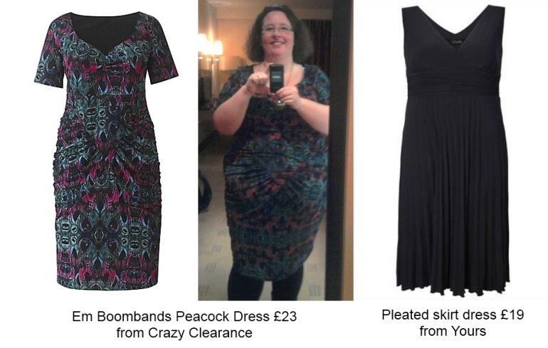 Plus size style: knee length party & evening wear